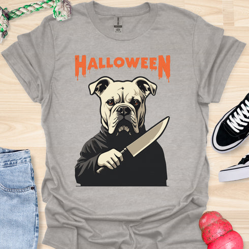 Halloween - V4 - Assassin Bulldog T-Shirt
